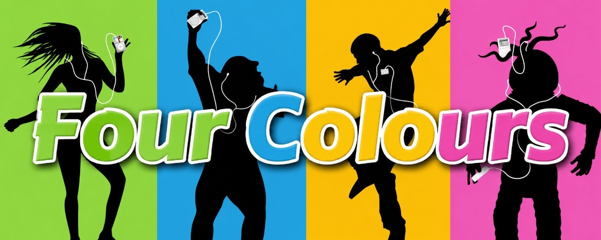 four colours banner
