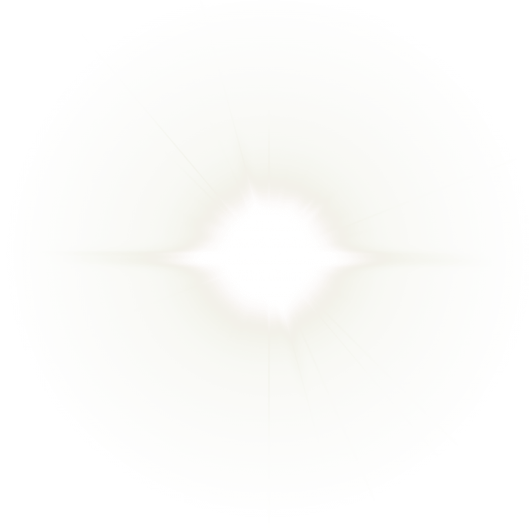 Bright, intense white light burst, with rays radiating outward, creating a dramatic, star-like effect.