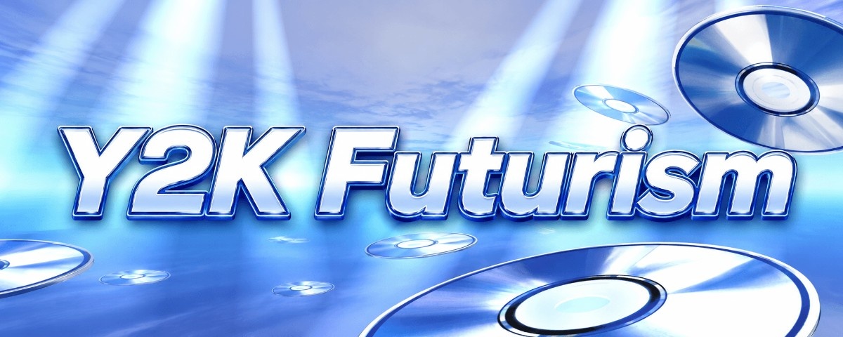 y2k futurism banner